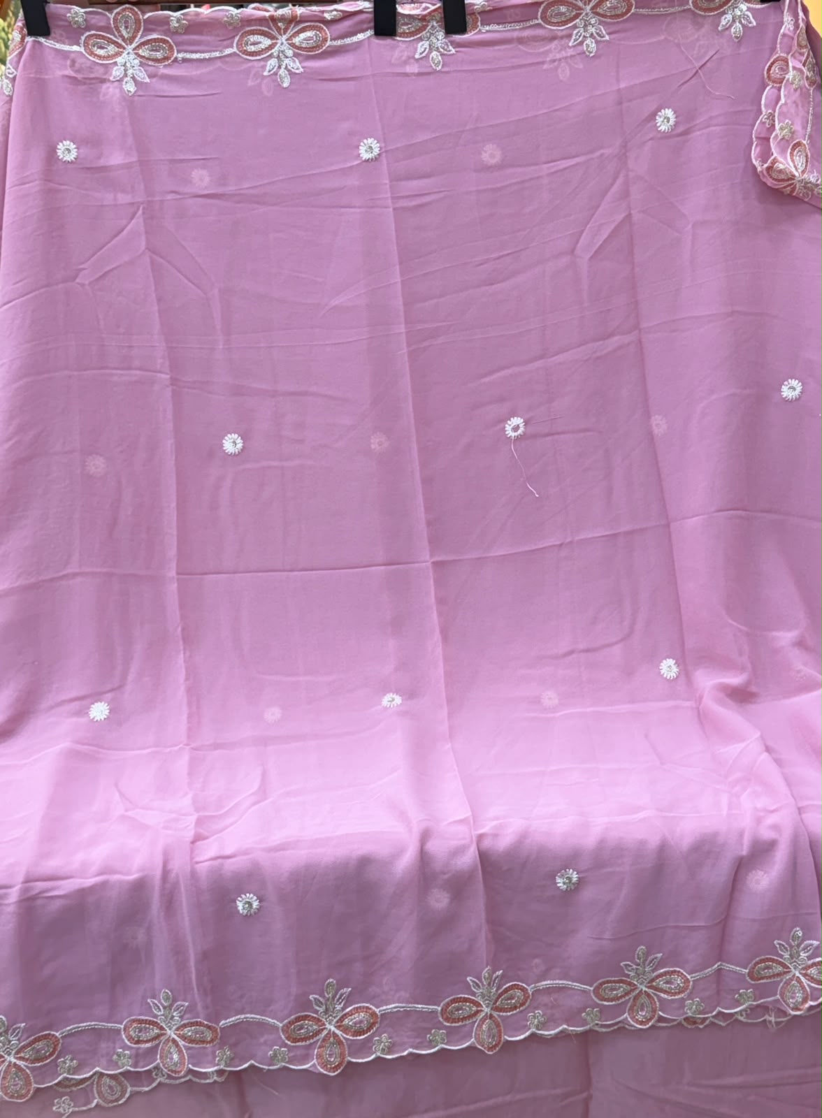 1440 Partywear Unstitched Partywear - Baby Pink