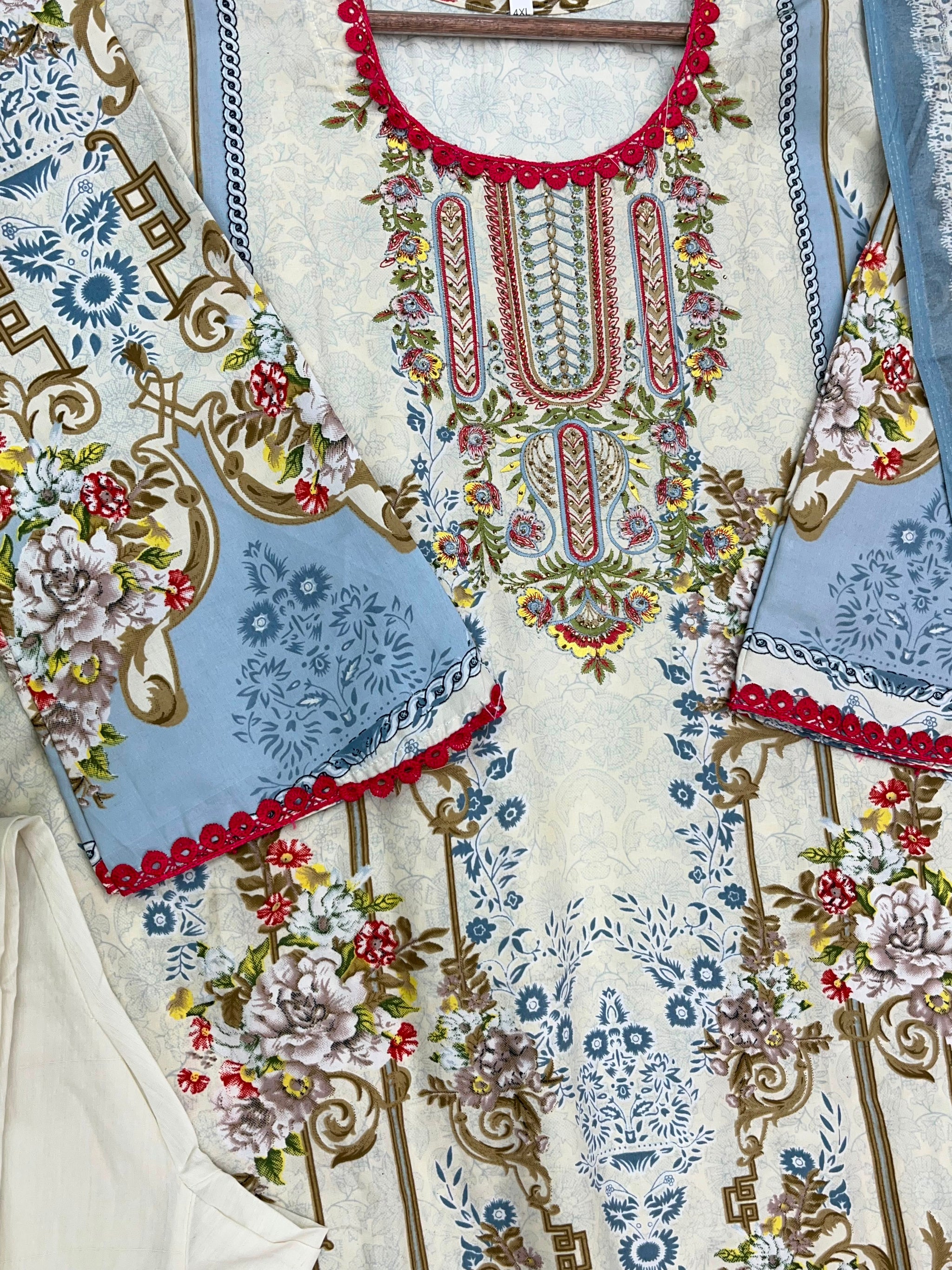 1311 Pakistani Embroidered Suit