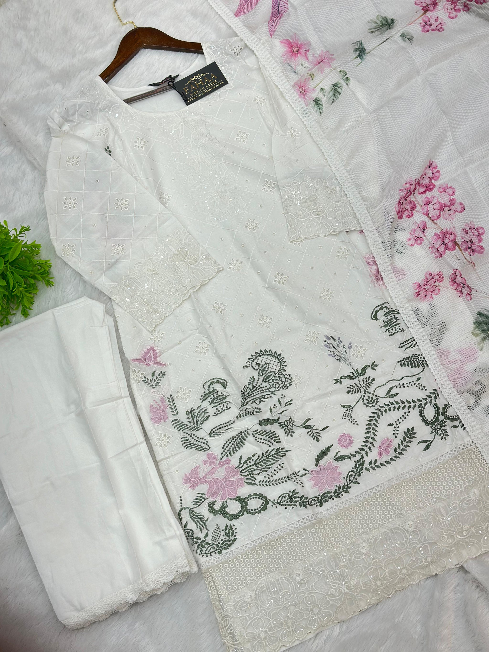765 Readymade Pakistani Chikankari Suit