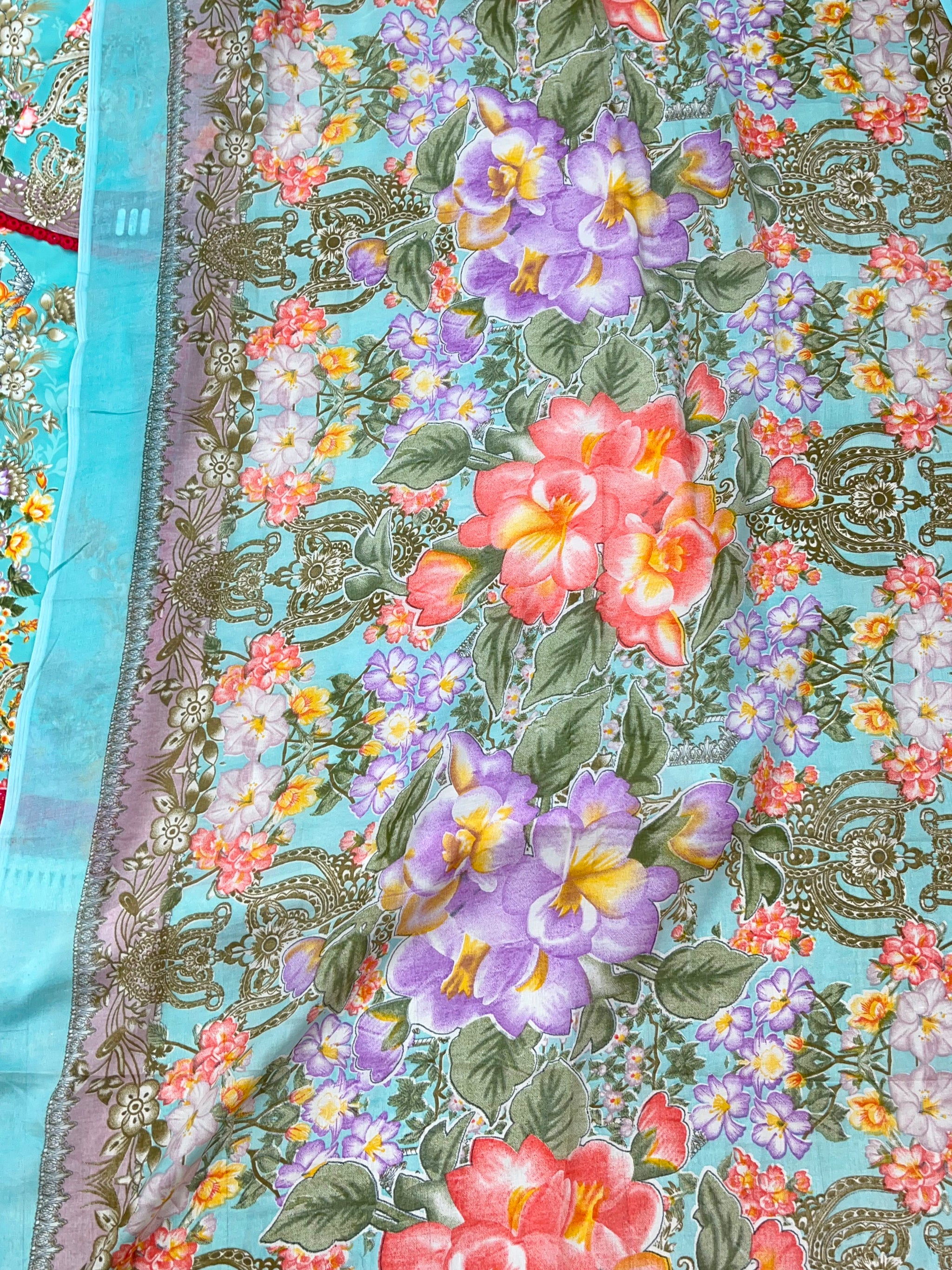1291 Pakistani Embroidered Suit - Vandana Sobia Nazer