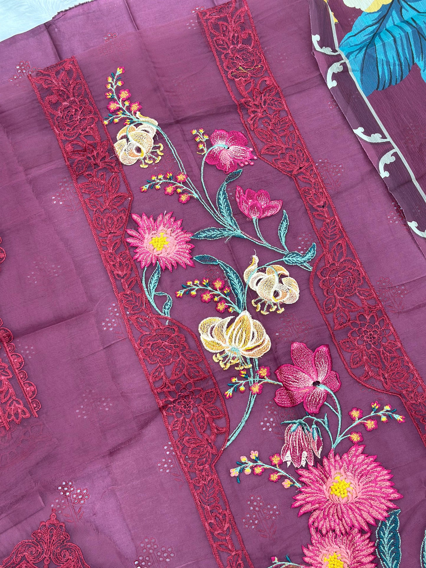 893 Unstitched OG Adan's Libas Zaria Chikankari Lawn Suit