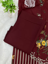 1411 Unstitched Casual Cotton Suit