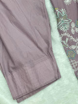 676 Pakistani Lawn Farshi Suit