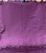 1442 Motifz Unstitched Partywear - Purple