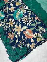 813 Readymade Pakistani Printed Coord-Set