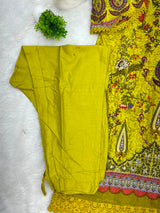 1221 Pakistani Embroidered Suit