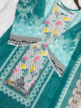 938 Pakistani Embroidered Suit