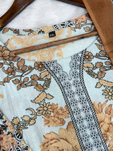 1450 Pakistani Embroidered Suit - Sky Blue