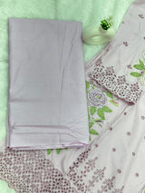 966 Unstitched Pakistani Embroidered Suit