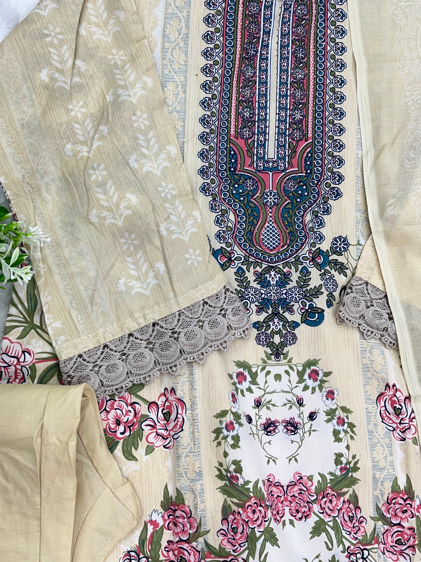 1263 Pakistani Printed Suit