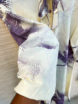 1192 Floral Printed Coord Set -  Lavender