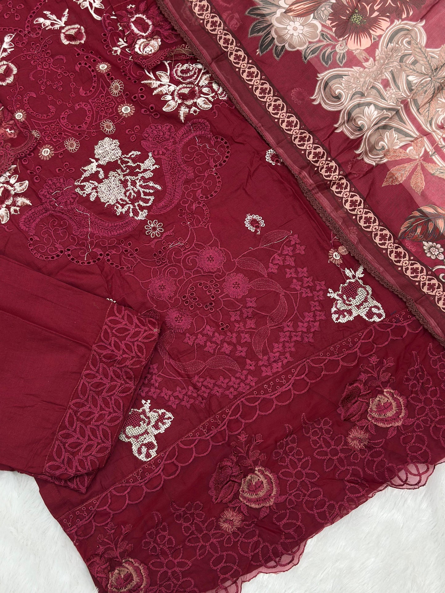 760 Elan Readymade Pakistani Chikankari Suit