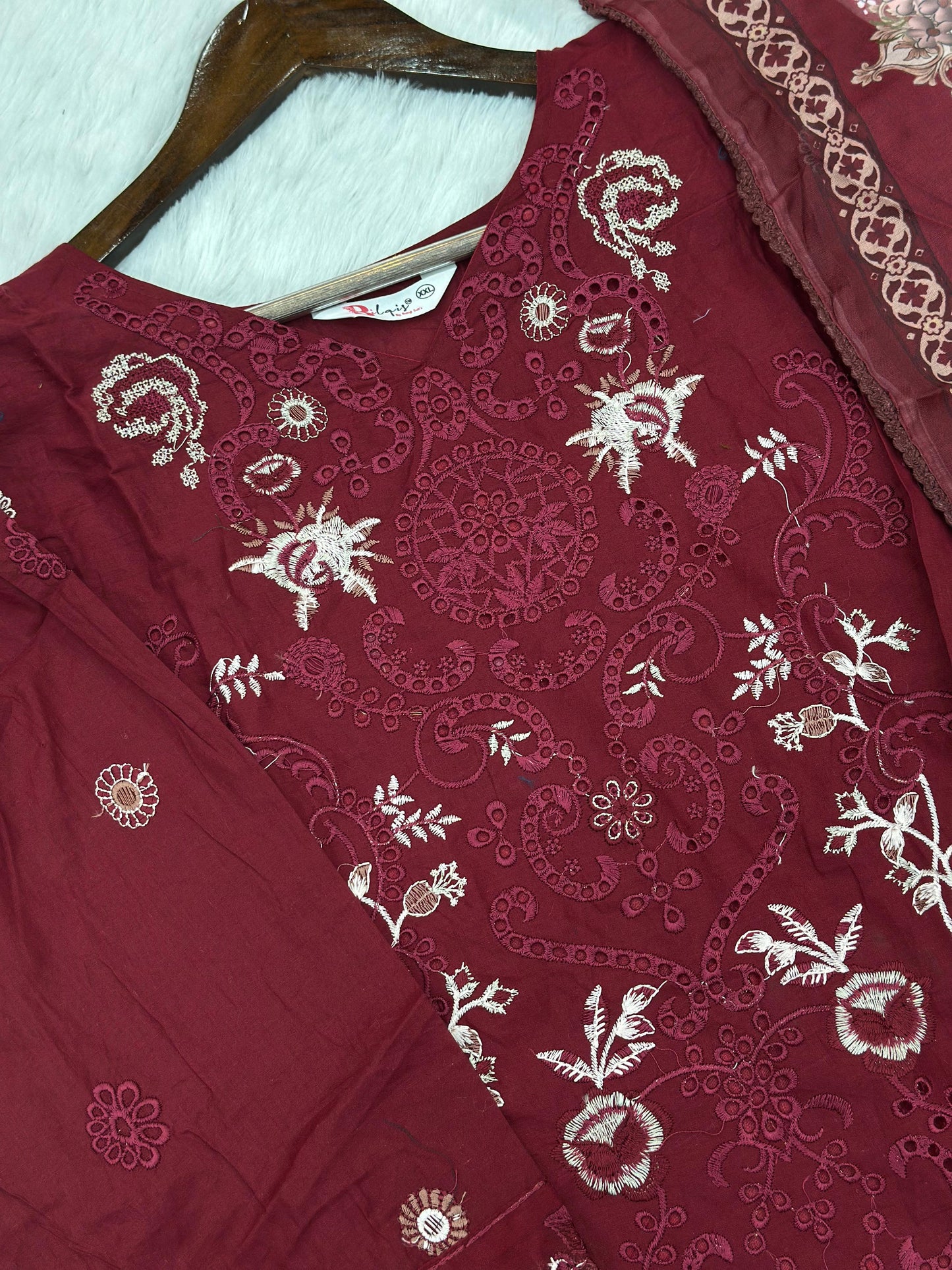 760 Elan Readymade Pakistani Chikankari Suit