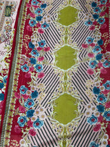 1005 Unstitched Casual Lawn Suit