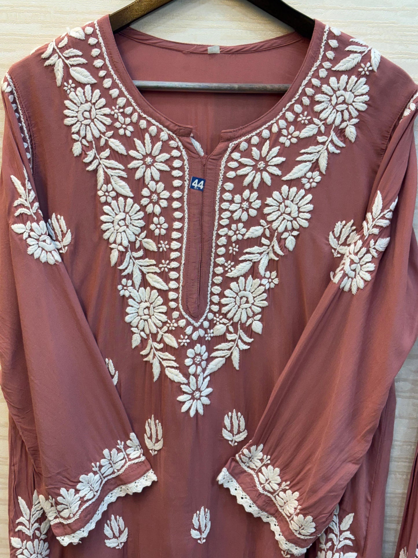 615 Lucknowi Gharara Set | Peach
