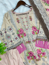 1300 Pakistani Customized Printed Suit