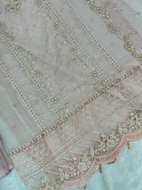 877 Semi-Stitch OG Bin Hameed Luxury 
Embroidered Chiffon