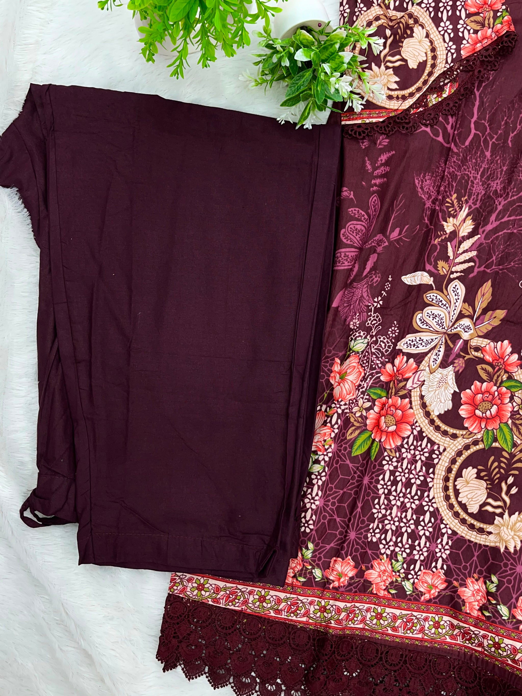 1246 Pakistani Printed Suit