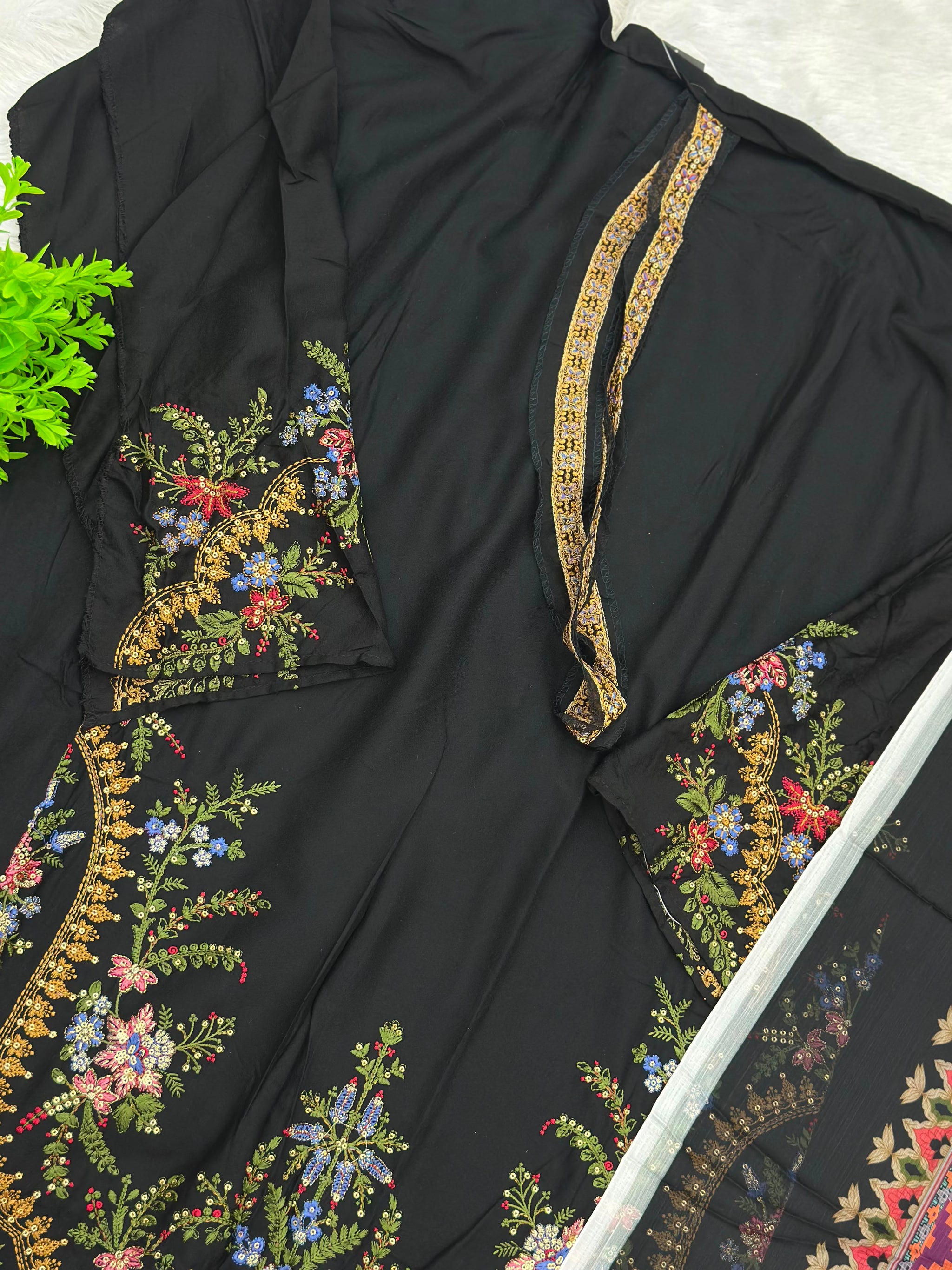 976 Unstitched Maria-B Lawn Suit