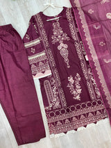 1508 Pakistani Embroidered Suit