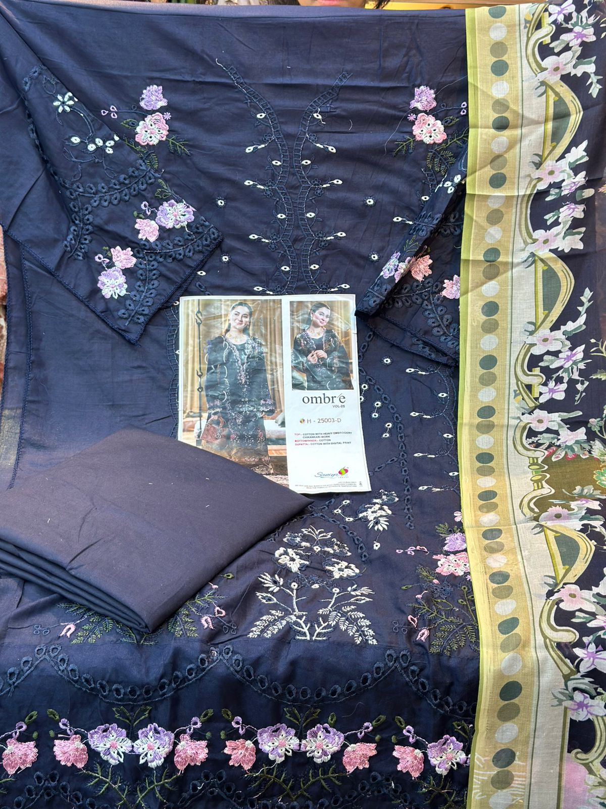 535 Maria-B Unstitched suit
