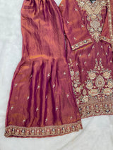 1426 Heavy Pakistani Partywear - Pink