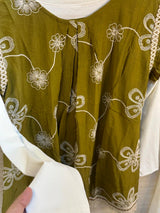 896 Flared Coord Set - Mustard