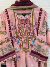 400 Floral Lawn Suit