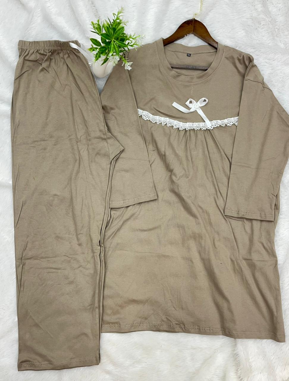 1341 Korean Bow Night Wear
