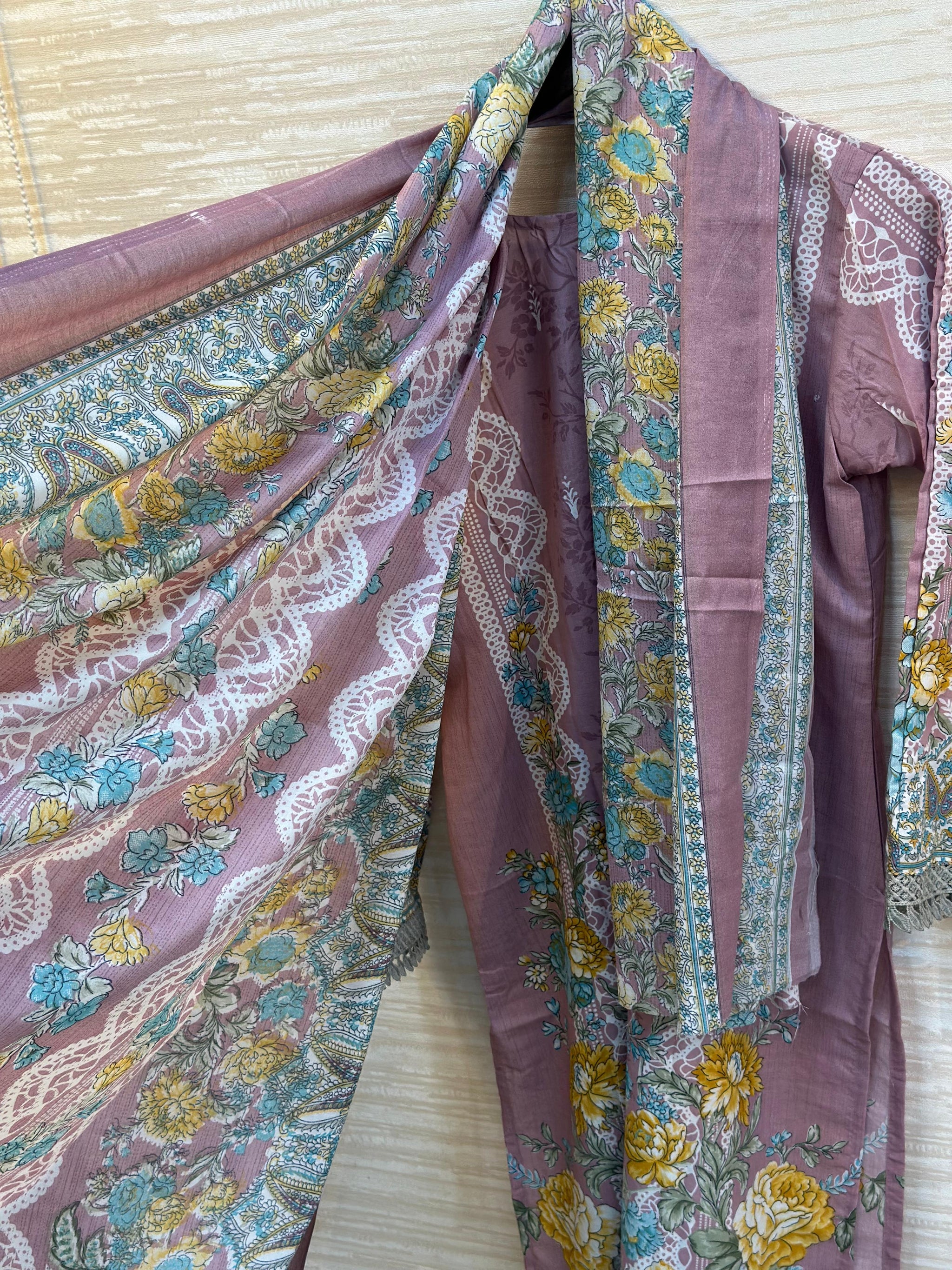 420 Jade Pakistani Embroidery Suit