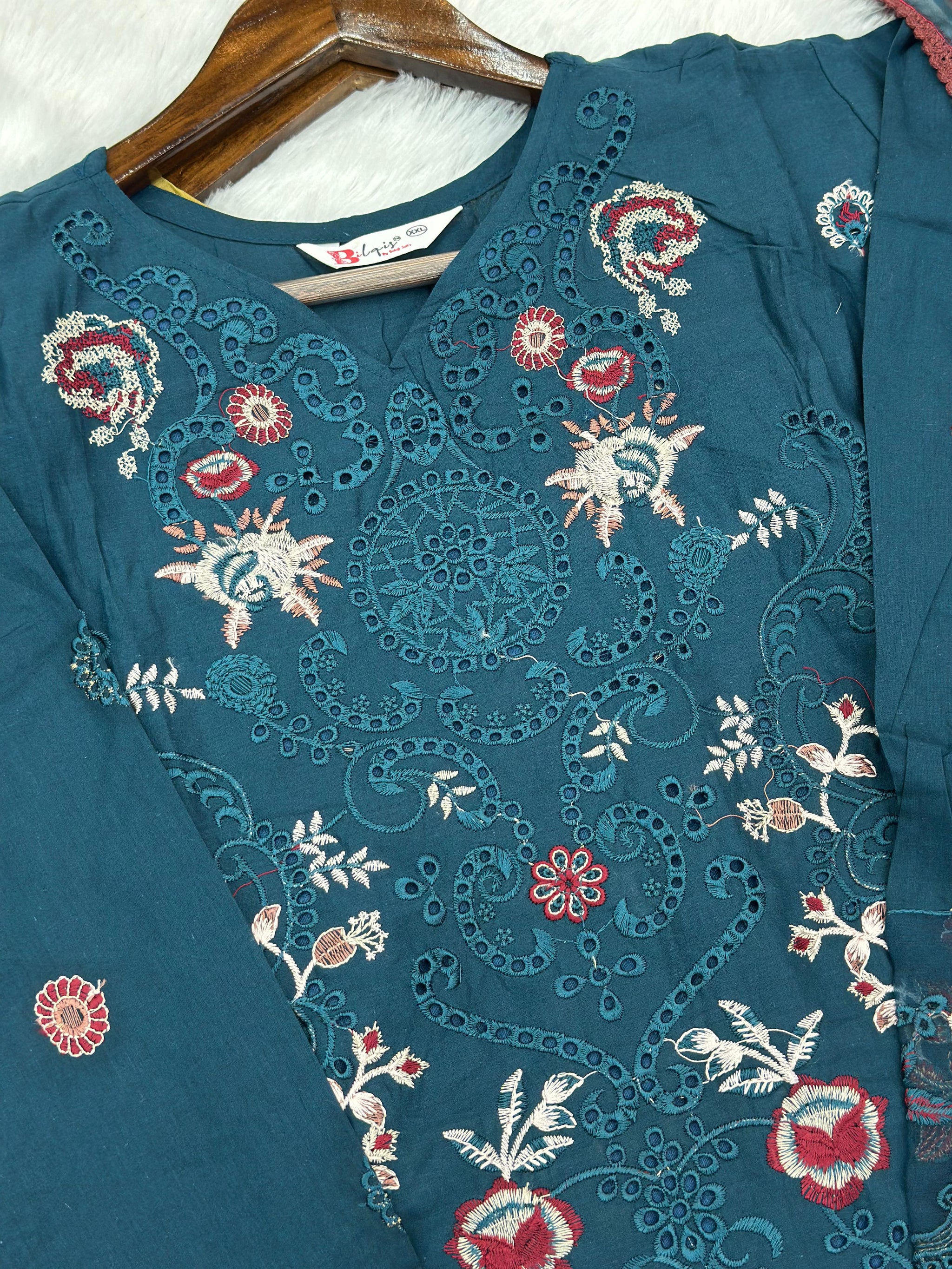 758 Elan Readymade Pakistani Chikankari Suit