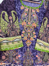 1303 Pakistani Embroidered Suit - Vandana Aarzu