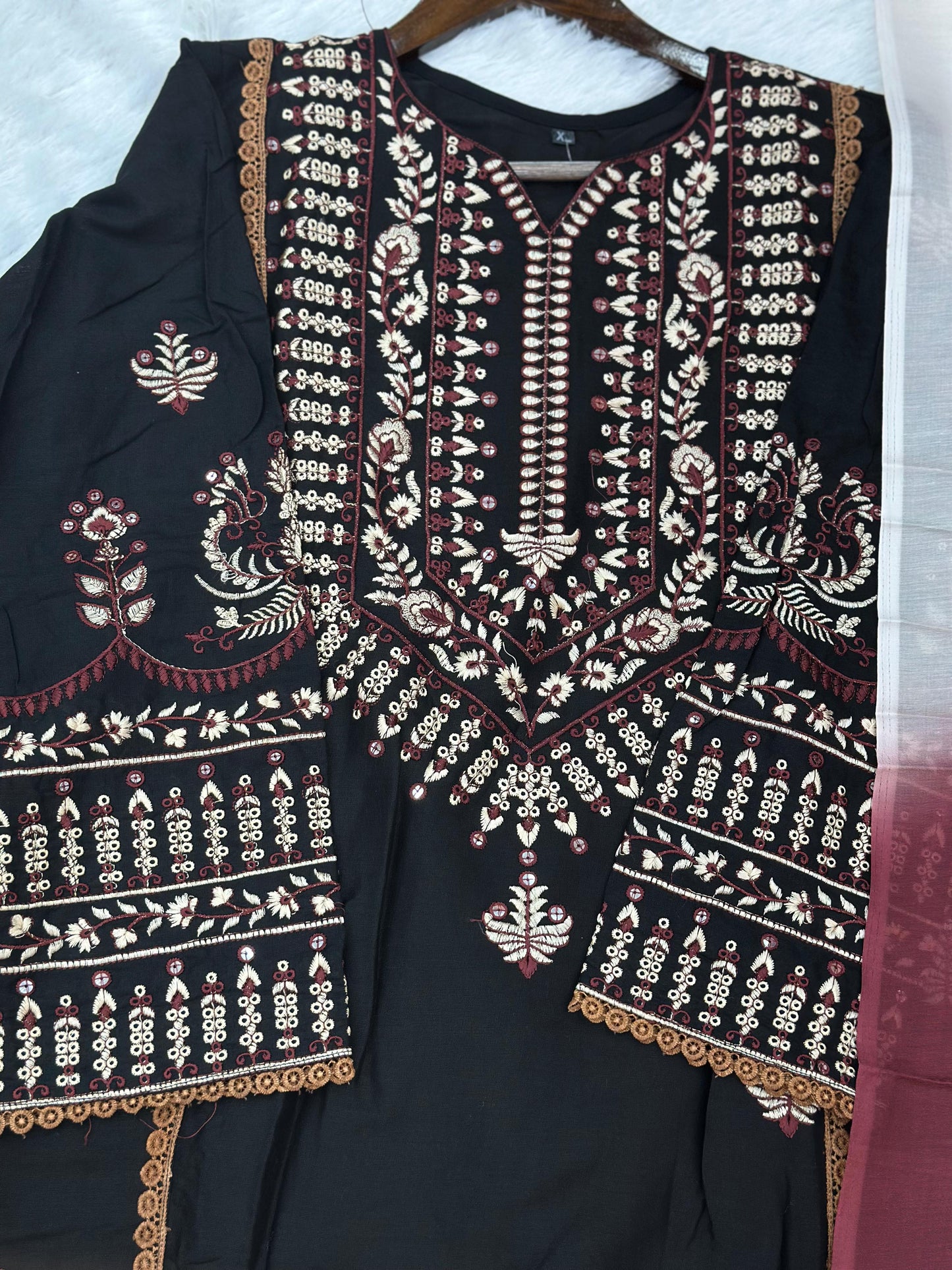 811 Readymade Pakistani Rayon Coord-Set