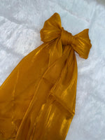 601 Organza Hijab - Apricot