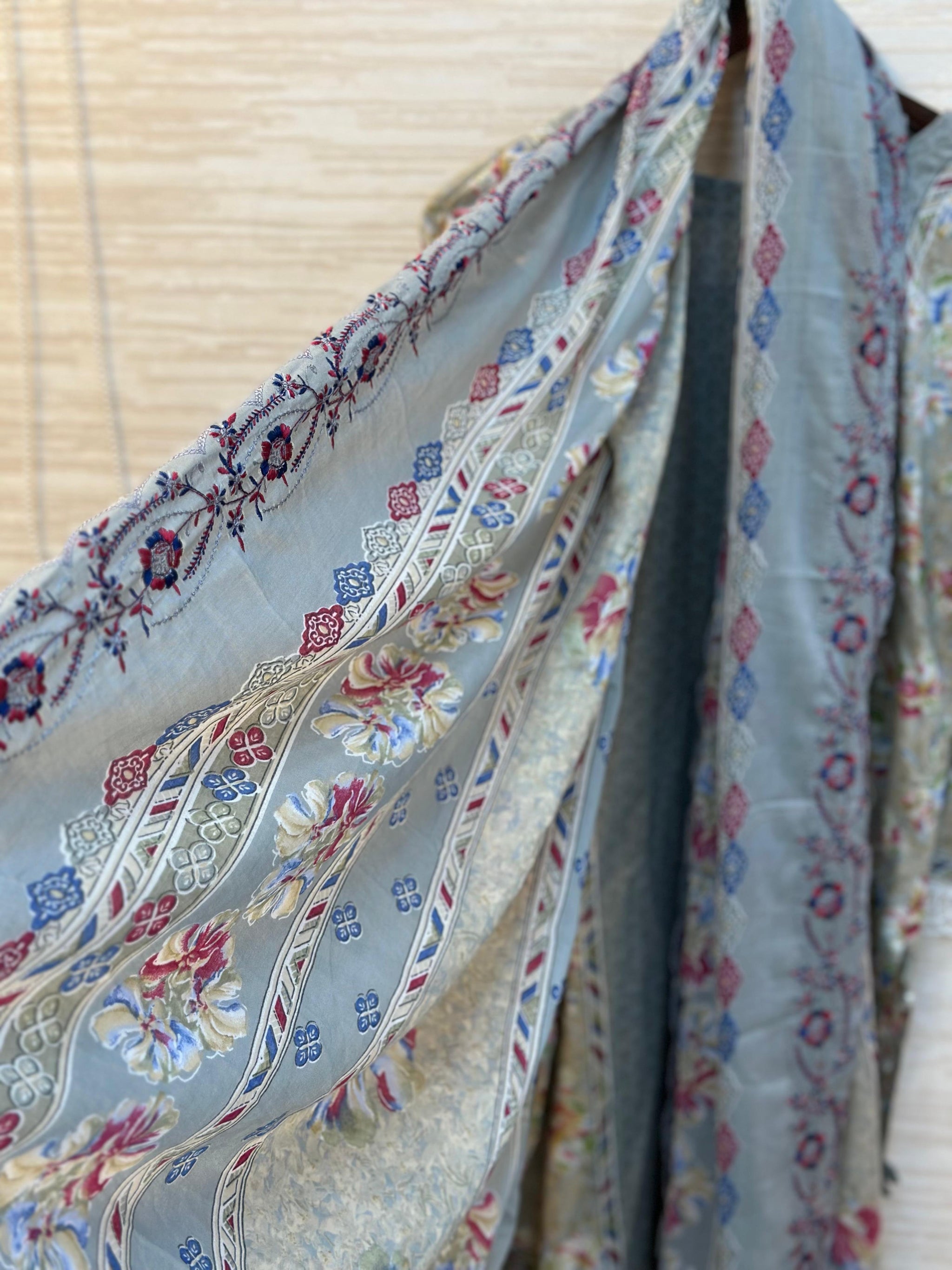 407 Floral Lawn Suit