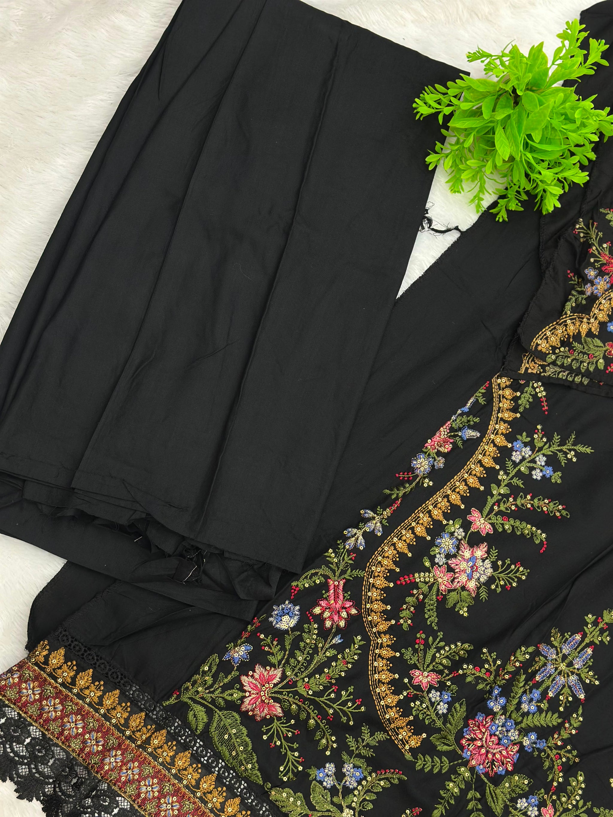 976 Unstitched Maria-B Lawn Suit