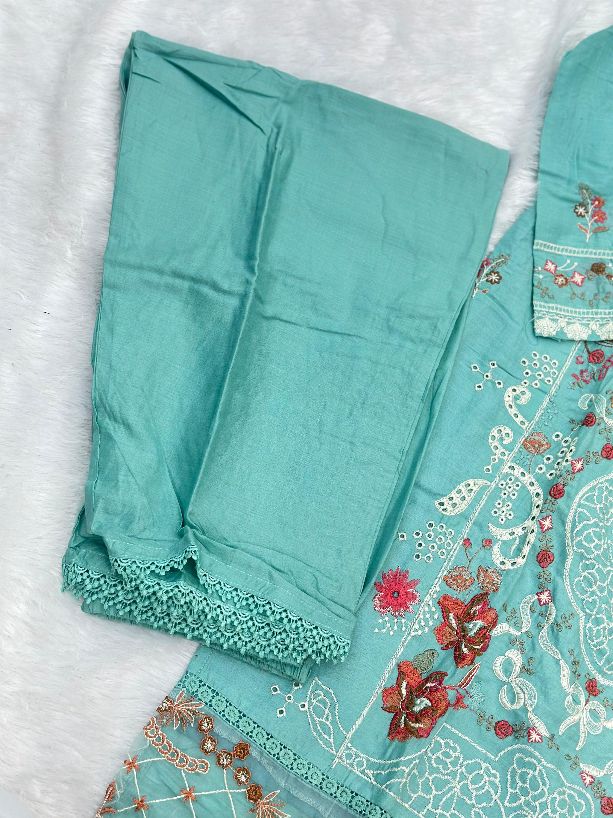830 Pakistani Lawn Cotton Suit