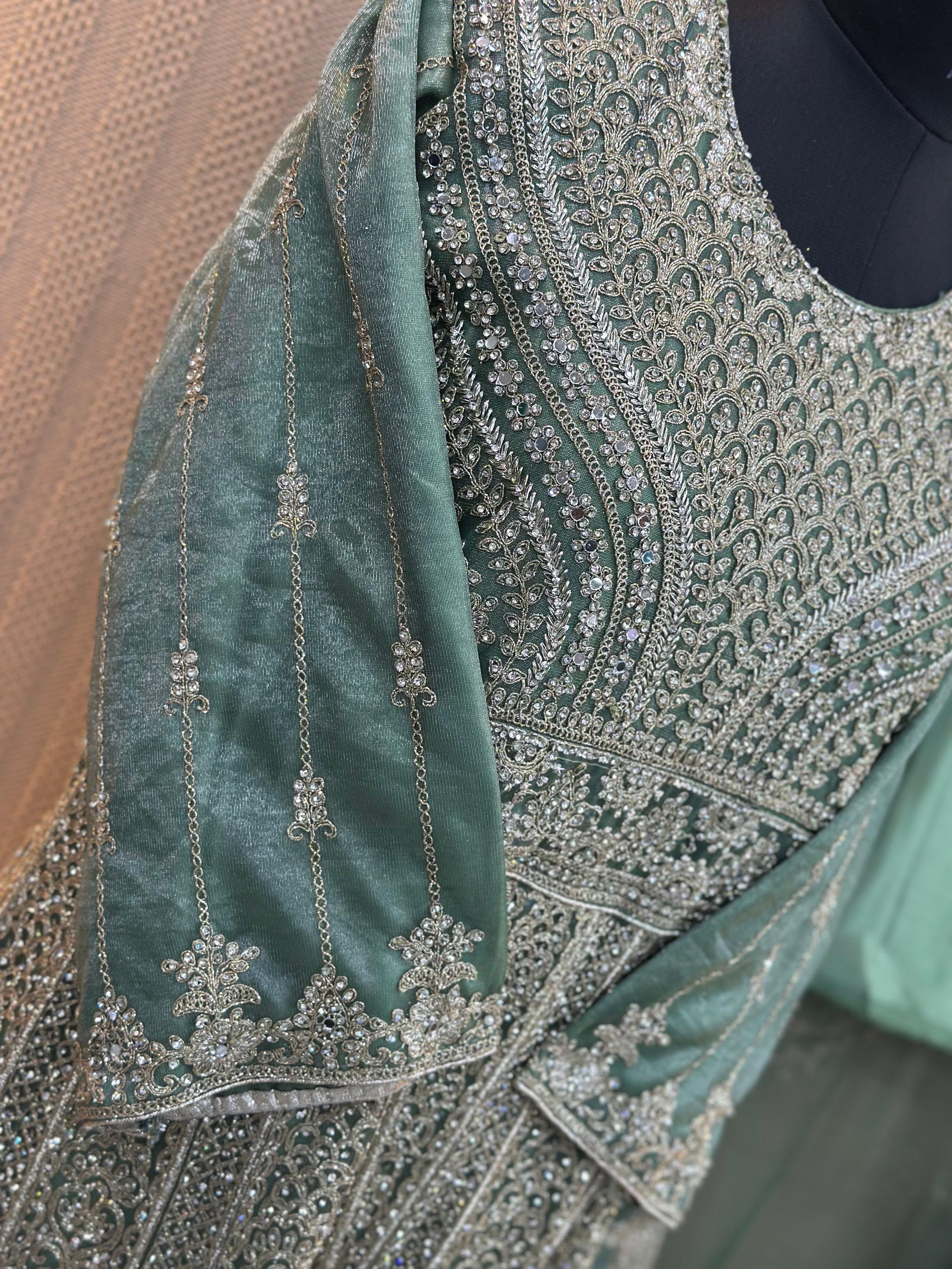 861 Readymade Anarkali Gown