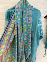 1107 Pakistani Embroidered Suit