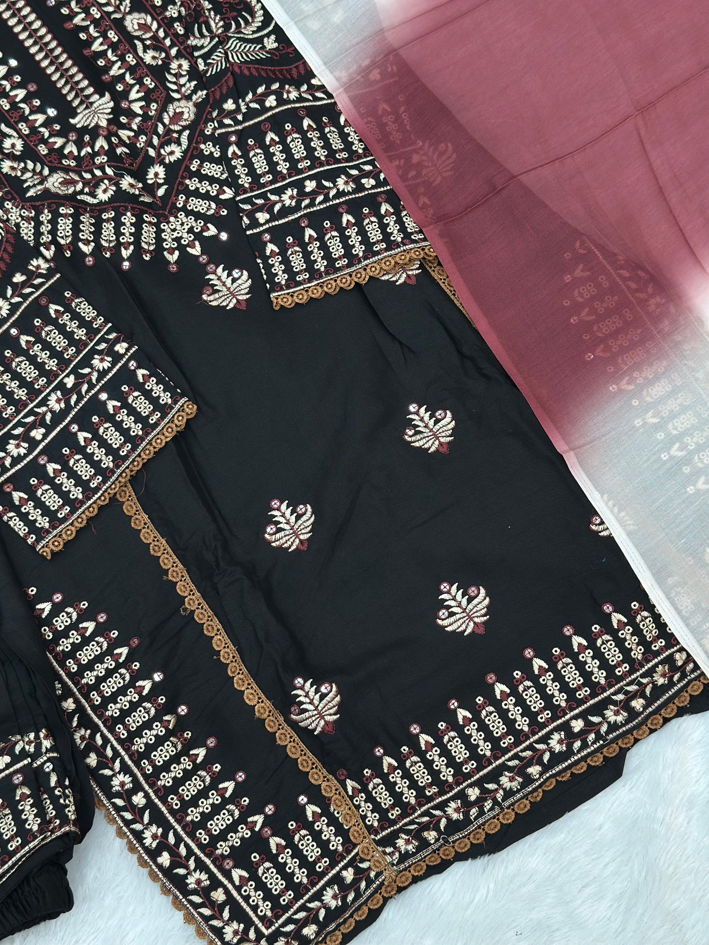 811 Readymade Pakistani Rayon Coord-Set