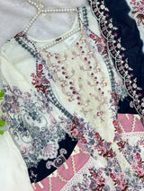 1498 Pakistani Heavy Lawn Suit - 4