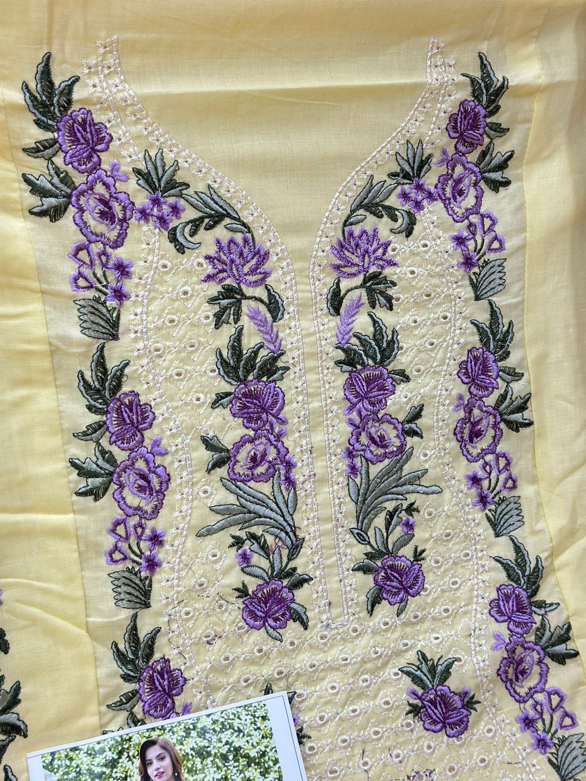 536 Maria-B Unstitched suit