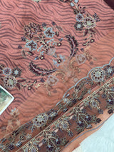 969 Unstitched Pakistani Embroidered Suit