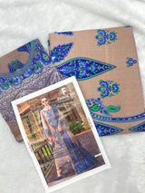 1036 Unstitched Casual Cotton Suit