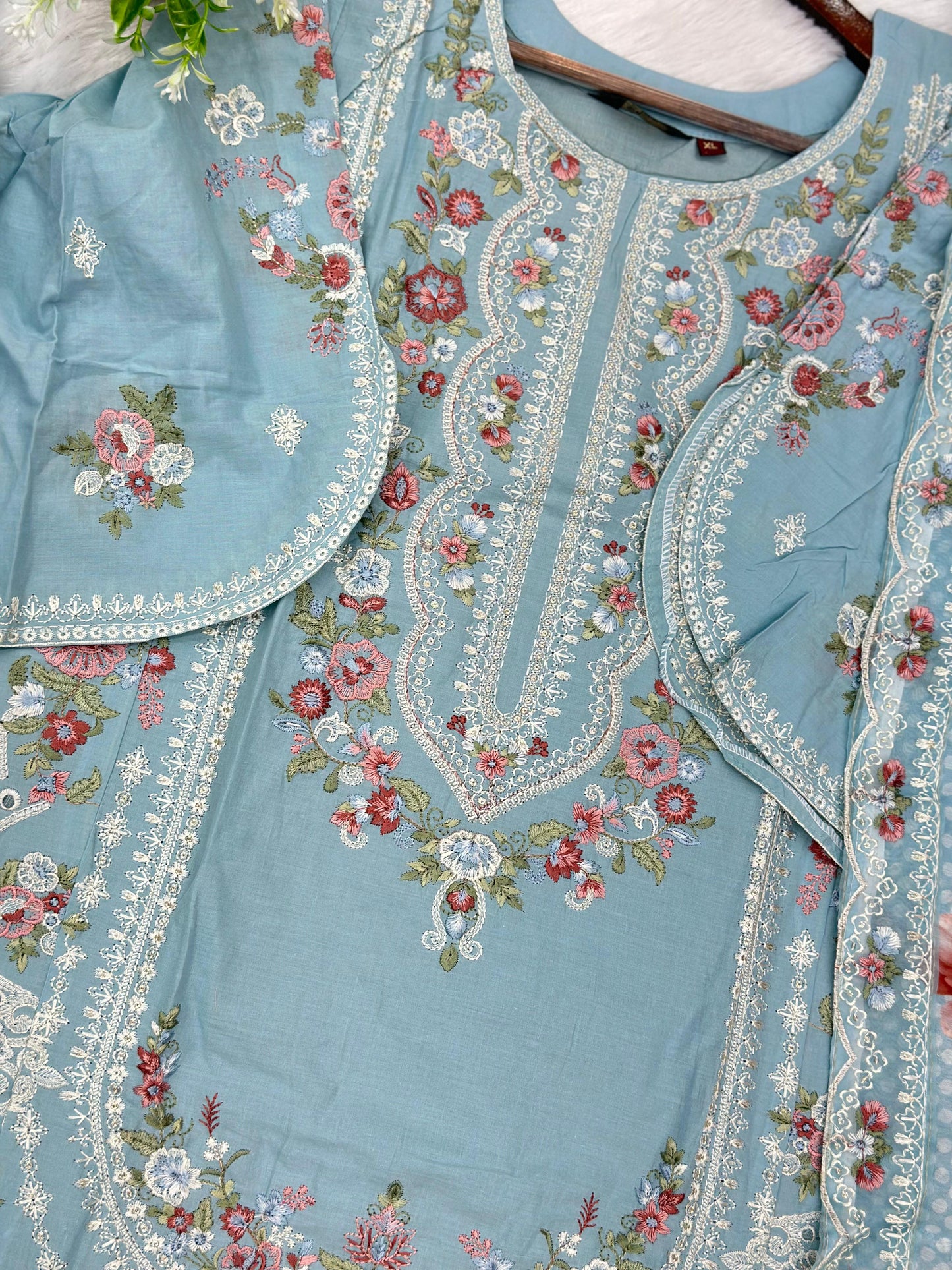 779 Readymade Pakistani Heavy Embroidered Coord-Set