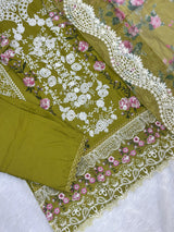 821 Pakistani Lawn Cotton Suit