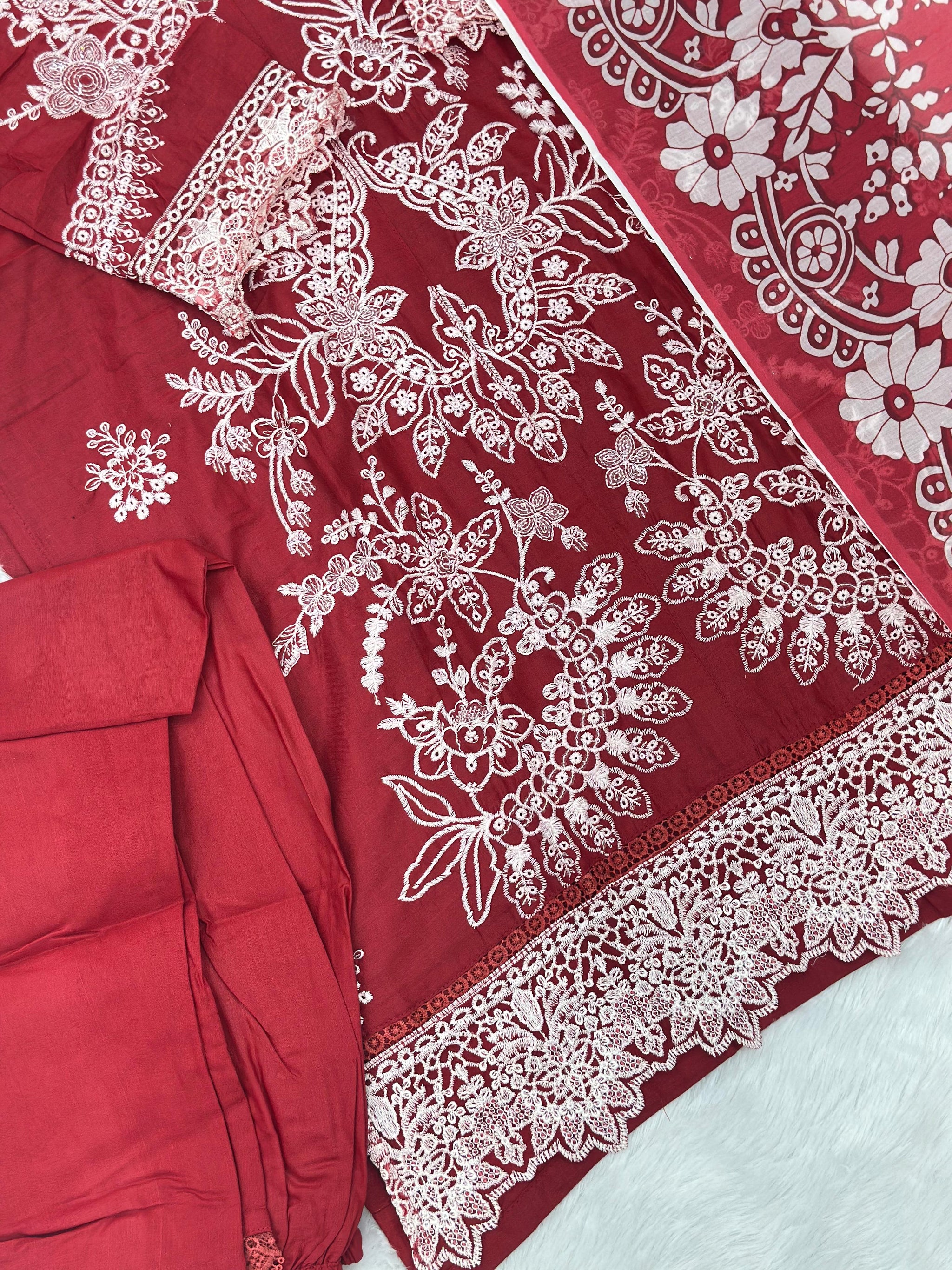 820 Pakistani Lawn Cotton Suit