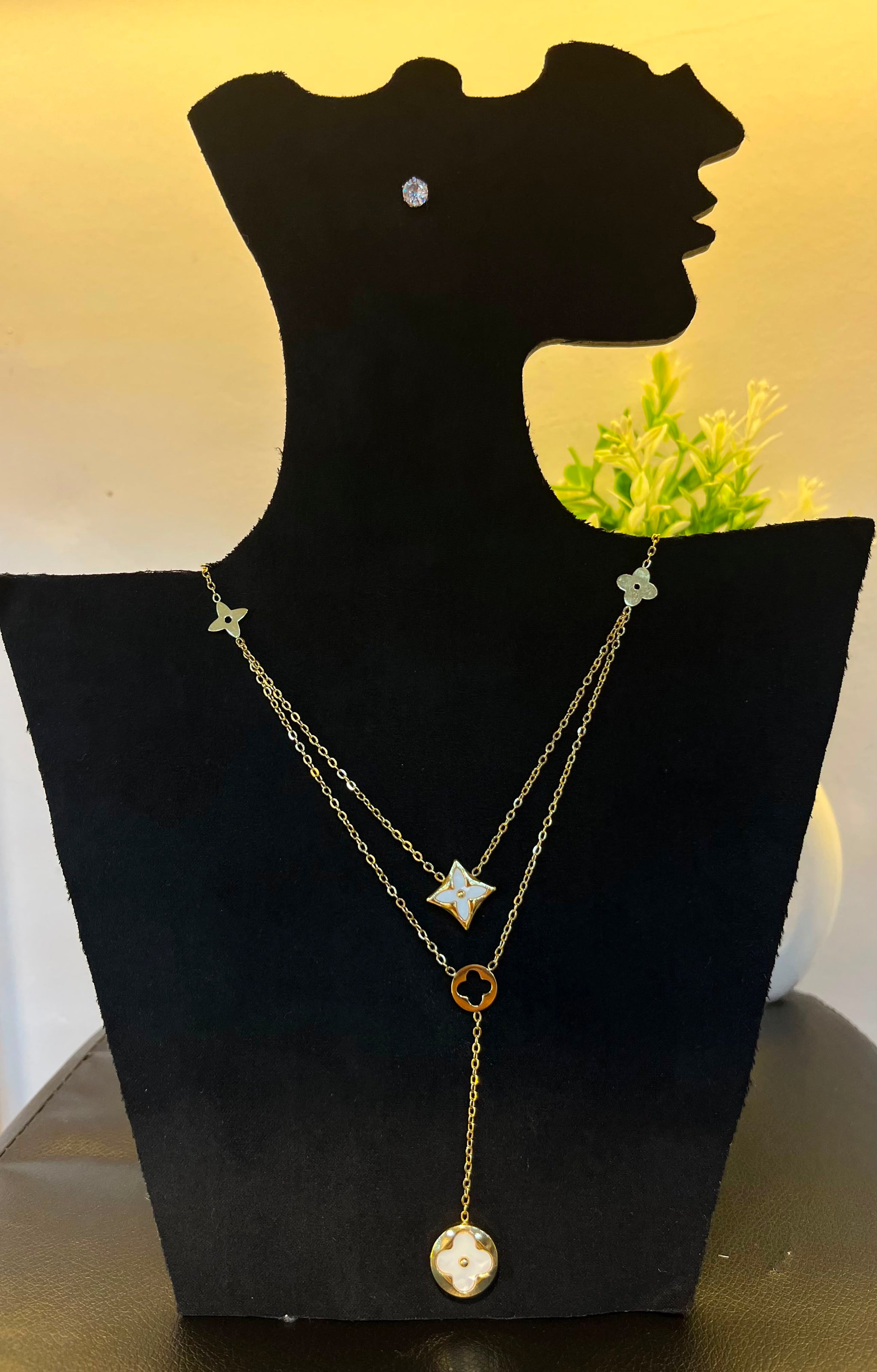 1180 Elegant Gold Plated Necklace