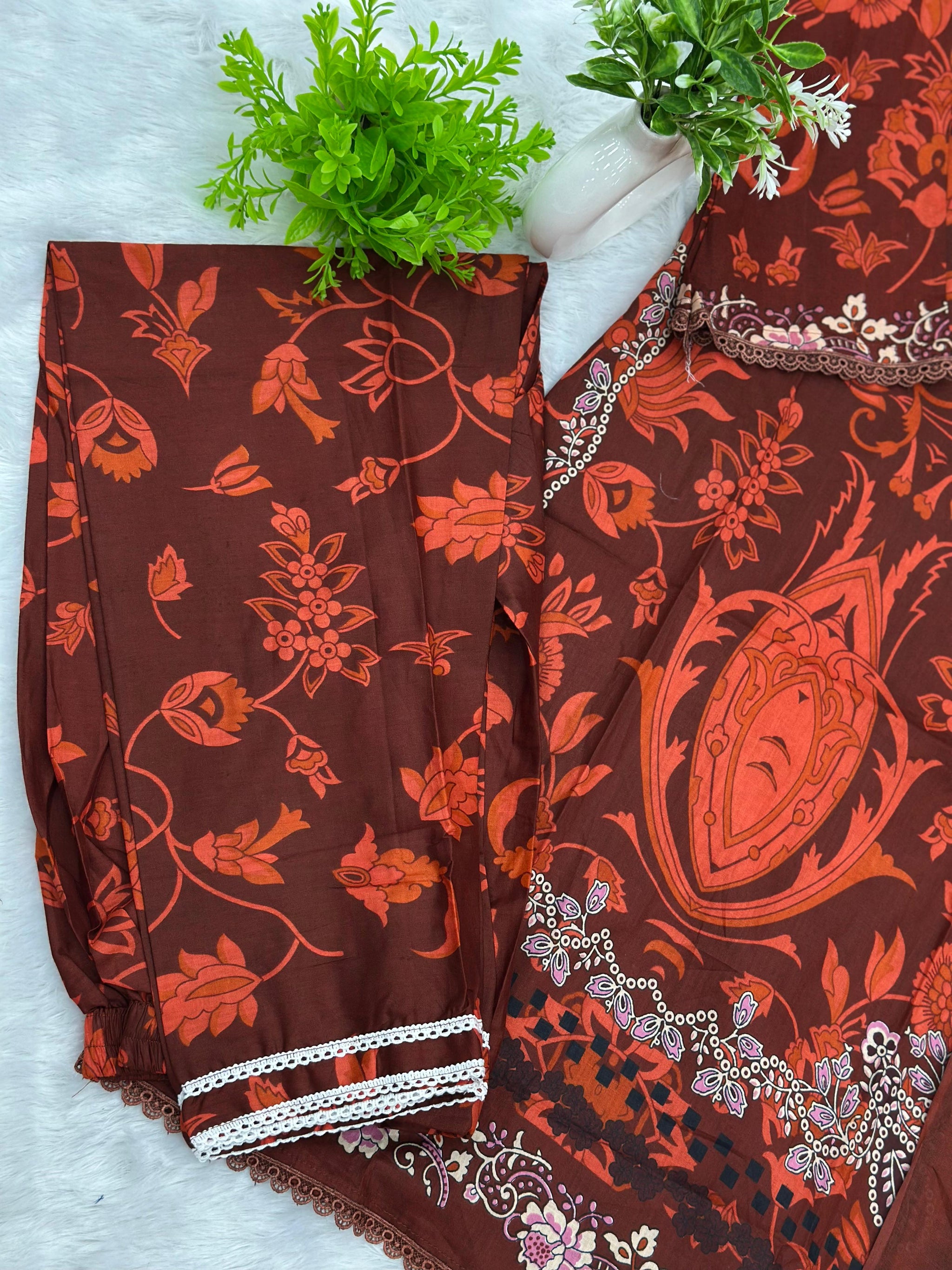 1073 Pakistani Printed Suit