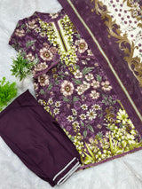 1078 Pakistani Printed Suit
